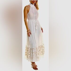 Ramy Brook Kahlil Maxi Dress, XS, Ivory